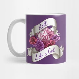 Roll like a Girl Mug